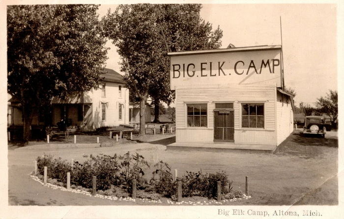 Big Elk Camp - 1930S Photo Of Entrance (newer photo)